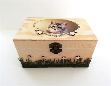 Personalized Cat Ashes Box 